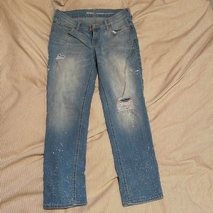 Old Navy boyfriend straight, droit